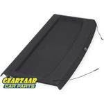 FOR VW POLO 6R 2009-2018 REAR PARCEL SHELF BOOT LOAD LUGGAGE COVER BLIND BLACK