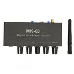 6.5mm Karaoke Mixer Aluminium Alloy Dual Microphone Input Digital Karaoke