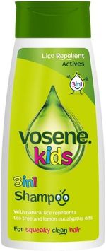 Vosene Kids 3-In-1 Shampoo 250ml Natural Lice Repellents Packaging May Vary UK