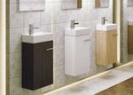 400mm Wall Hung Bathroom Vanity Unit Basin Sink Cloakroom Cabinet With Tap