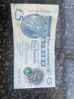 Irish £5 Banknote