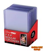 Ultra Pro Regular Top Loaders  3"x4" Clear Rigid Holders | 1-250 Top Loaders