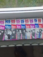  The Beatles Appreciation Society Magazine Book.Complete Set 1-10 1976. May-Feb.