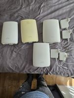 NETGEAR Orbi RBR50 Mesh WiFi System + 3 Satellites RBS50 Bundle 10,000sqft