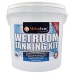 ALPHA CHEM CROMAR WET ROOM TANKING KIT WATERPROOF CRACK BRIDGING 7.5KG