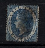 St Lucia 1860 4d blue SG2 Spacefiller WS47067