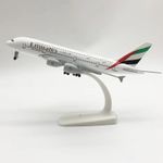 EMIRATES A380 20CM AIRBUS WHEELS METAL AIRCRAFT DIECAST PLANE MODEL GIFT 1:400