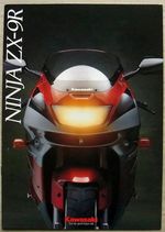 KAWASAKI NINJA ZX-9R MOTORCYCLE 900cc Sales Brochure 1994 #99948-1198 III-XI