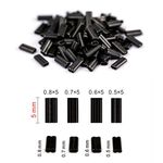 Double Barrel Rig Crimps 0.5/0.6/0.7/0.8 Hooklinks Carp Fishing Terminal Tackle