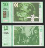 United Kingdom - Exeter 10 Pound 2015 UNC Local Currency Transition Banknote £10