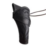 LEATHER WESTERN .44/22CAL SINGLE TOOLED CROSS DRAW SMITH &WESSON HOLSTER GUN USA