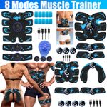 Abs Stimulator EMS Muscle Stimulator Full-body Workout Abdominal/Arm/Leg Trainin