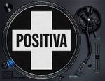 Positiva House Music Retro Dance Label 12" Turntable DJ Slipmat Vinyl Technics