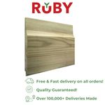 Ruby Shiplap Cladding Treated Redwood 119mm x 12mm Exterior Cladding Boards