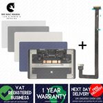 Trackpad Touchpad for Apple MacBook A2681 M2 2022 13.6" With Flex Cable