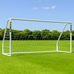 STRIKE FOOTBALL GOAL 8x4ft - 8x6ft - 12x6ft Training Net Post Garden Soccer Kids