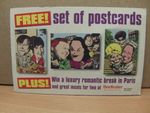 Beefeater Restaurants – Competition leaflet + FREE set of Soaps Postcards 1993