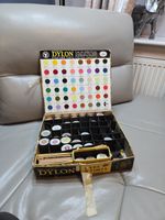 Dylon Multi-Purpose Fabric Dyes & cardboard box 