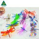 Mixed Dragonfly Suncatchers, wholesale bulk crystal suncatcher gifts. Made in AU