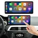 12.3'' Wireless Car Stereo Linux Touch Screen For Benz C W204 NTG4.5 4.7 Mirror