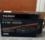 Yaesu FTM-200D Dual Band C4FM/FM 50W 144/430MHz Transceiver w/ Mic Box