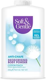 Soft and Gentle Fresh Cotton Talc Free Cotton Body Powder 250g UK