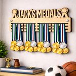 Custom Name Medal Hanger Medal Award Display Holder Personalise Sport Award Rack