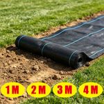 Weed Control Fabric Heavy Duty Anti Weed Membrane Garden Ground Barrier Cover UK