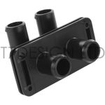 16mm (5/8"mm) Flanged Elbow Bulkhead Connector - Hot Water Hose Fitting