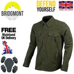 Motorbike Motorcycle Shirt Jacket Aramid Lined CE Biker Armour Water Resistant