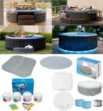 MSPA Hot Tub Inflatable Bladder Chemical Kit Spa Filters Covers 4/6 Person UK