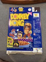 Original Ralston Donkey Kong Cereal Box