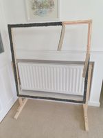 Rug hooking frame / Punch needle frame 98cms x 98cms and stand