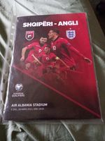 Albania v England March 2021 Official Programme Vip Rare