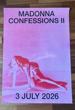 MADONNA MADONNA CONFESSION 2 - 3 JULY 2026 (originale/no ristampa)