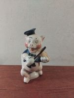 Vintage 1930’s Official Walt Disney Little Pig Porcelain Toothbrush Holder