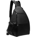 Pickleball Bag Women Men Portable Crossbody Sling Bag with Fence Hook