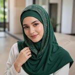 Hijab Scarf Wrap Instant Head Cover Pull On Ready Made Headwrap Women Headscarf