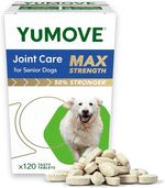 YuMOVE Senior MAX Strength Senior Dog Strength Joint Supplement - 120 Tablets...