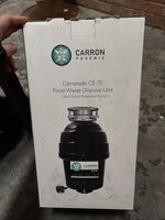 Carron Phoenix Carronade Elite CE-75 Waste Disposal Unit Chrome 0.75HP
