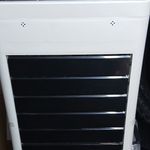 Portable Evaporative Air Cooler Remote, Push Button Control Water White/Black