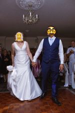 wedding dress size 18 fit and flair.