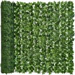 3M Artificial Hedge Fake Ivy Leaf Garden Fence Privacy Screening Roll Wall Panel