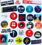 27 x Ibiza Stickers  - Music On Cocoon Circoloco Defected Paradise Enter Space