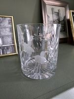 Stuart Crystal Cascade Whiskey Glasses  3 3/4" Straight Sided Rocks Glass
