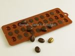 COFFEE BEAN Chocolate Candy Silicone Mould Sugarpaste Cake Wax Melts Pill Tablet