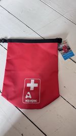 Aquapac 3L Waterproof First Aid Kit Dry Bag IPX6 Roll Top Red New
