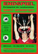 EUROPEAN CUP FINAL 1979 Nottingham Forest v Malmo - official match programme