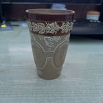 Doulton Lambeth Queen Victoria Diamond Jubilee 1837 - 1897 Beaker. (No Handle)