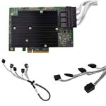 LSI 9300-16i 12G HBA PCIe 3.0 x8 HBA Controller 4xCables No Bracket SATA / SAS